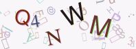 This is a captcha-picture. It is used to prevent mass-access by robots. (see: www.captcha.net)